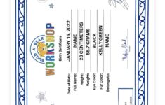 I Made A Birth Certificate Template On Canva For