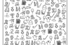 I Spy Golf Activity