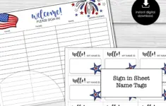 Independence Day Bunco Kit