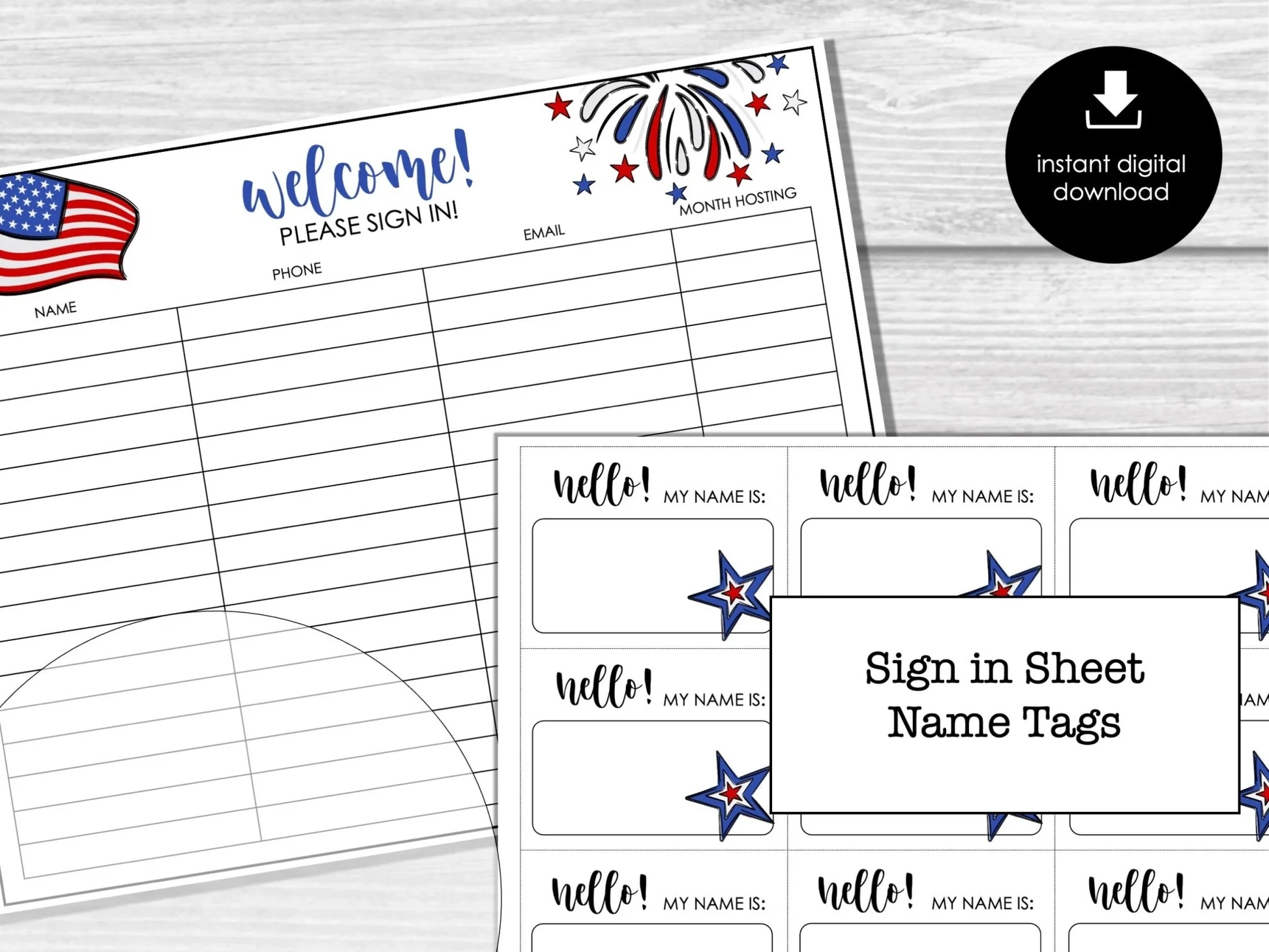free 4th of july bunco printables scorecards more