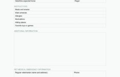 Instructions For Pet Sitter Pdf Pdf E99b7c2a