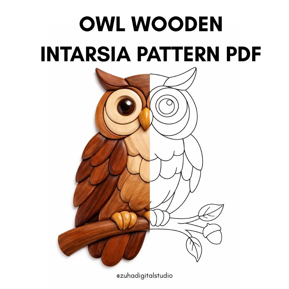 Intarsia Owl Pattern Intarsia Owl Pattern