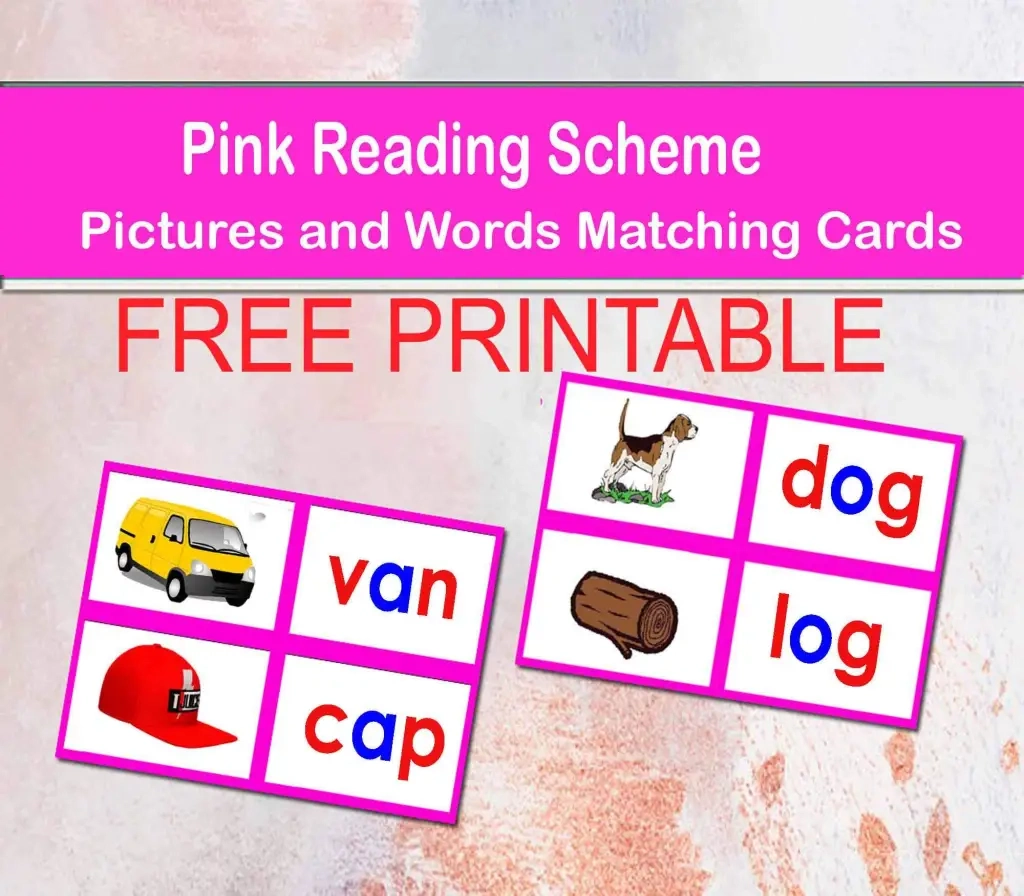 Introduction To Montessori Pink Reading Scheme Free