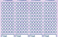 Ipon Challenge Printable