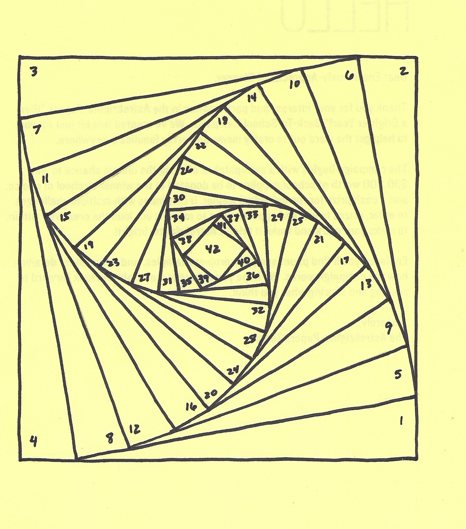 Iris Folding Pattern Iris Folding Pattern