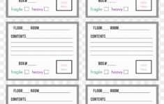 IRomioR Free Box And Tags Templates U2014 Crafthubs Moving