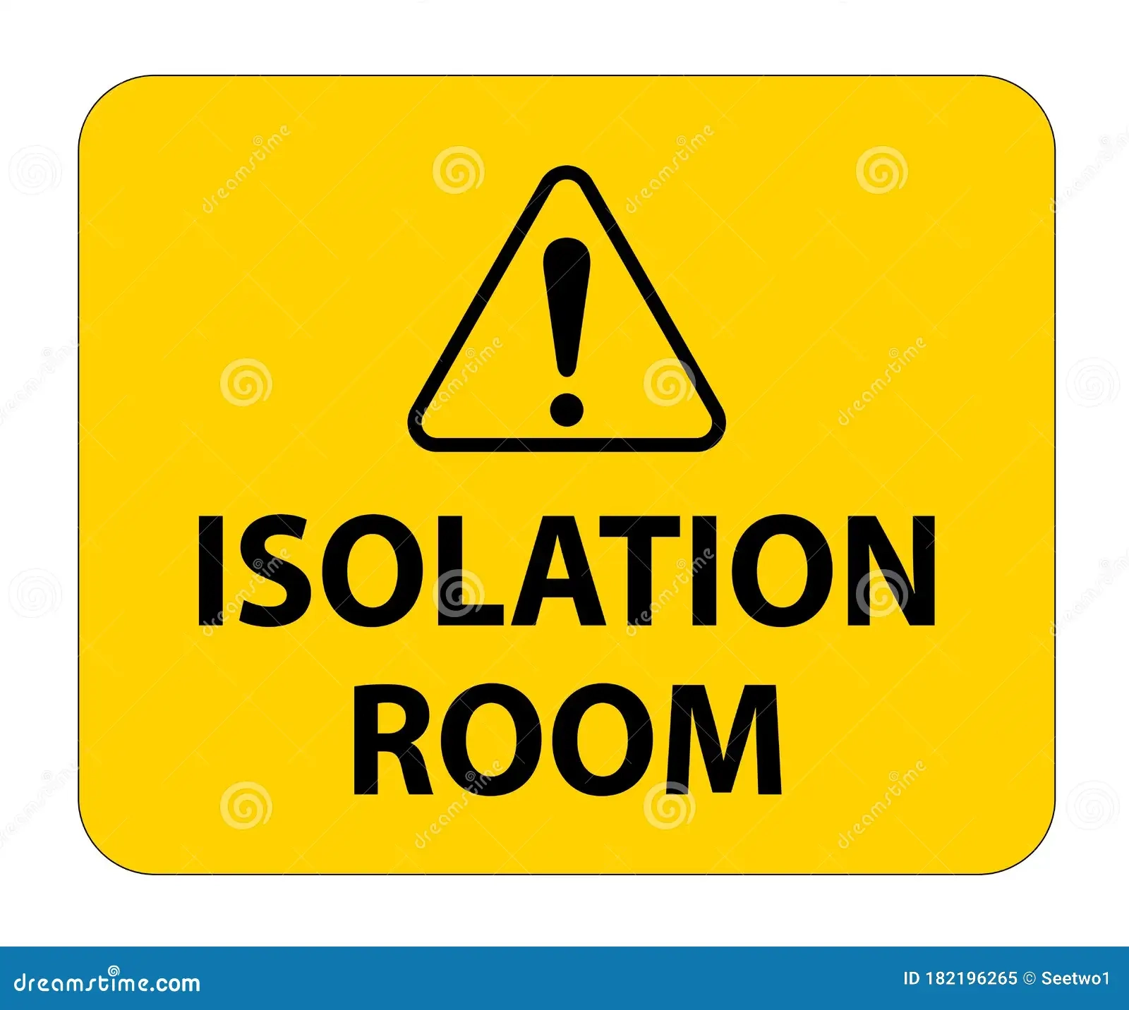 Isolation Room Sign White Background Vector Illustration Eps Image182196265 Isolation Room Sign White Background Vector Illustration Eps Image182196265