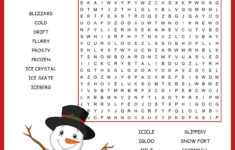 Its Snow Time Word Search shtml
