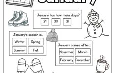 January Worksheets