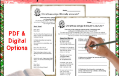 Jesus Birth Prophesied In Old Testament Bible Christmas Activity