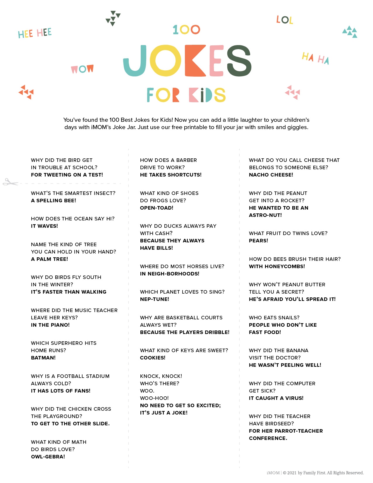 Jokes For Kids