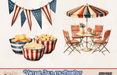 July 4th Clipart Png Fourth Of July Bbq