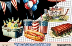July 4th Clipart Png Fourth Of July Bbq