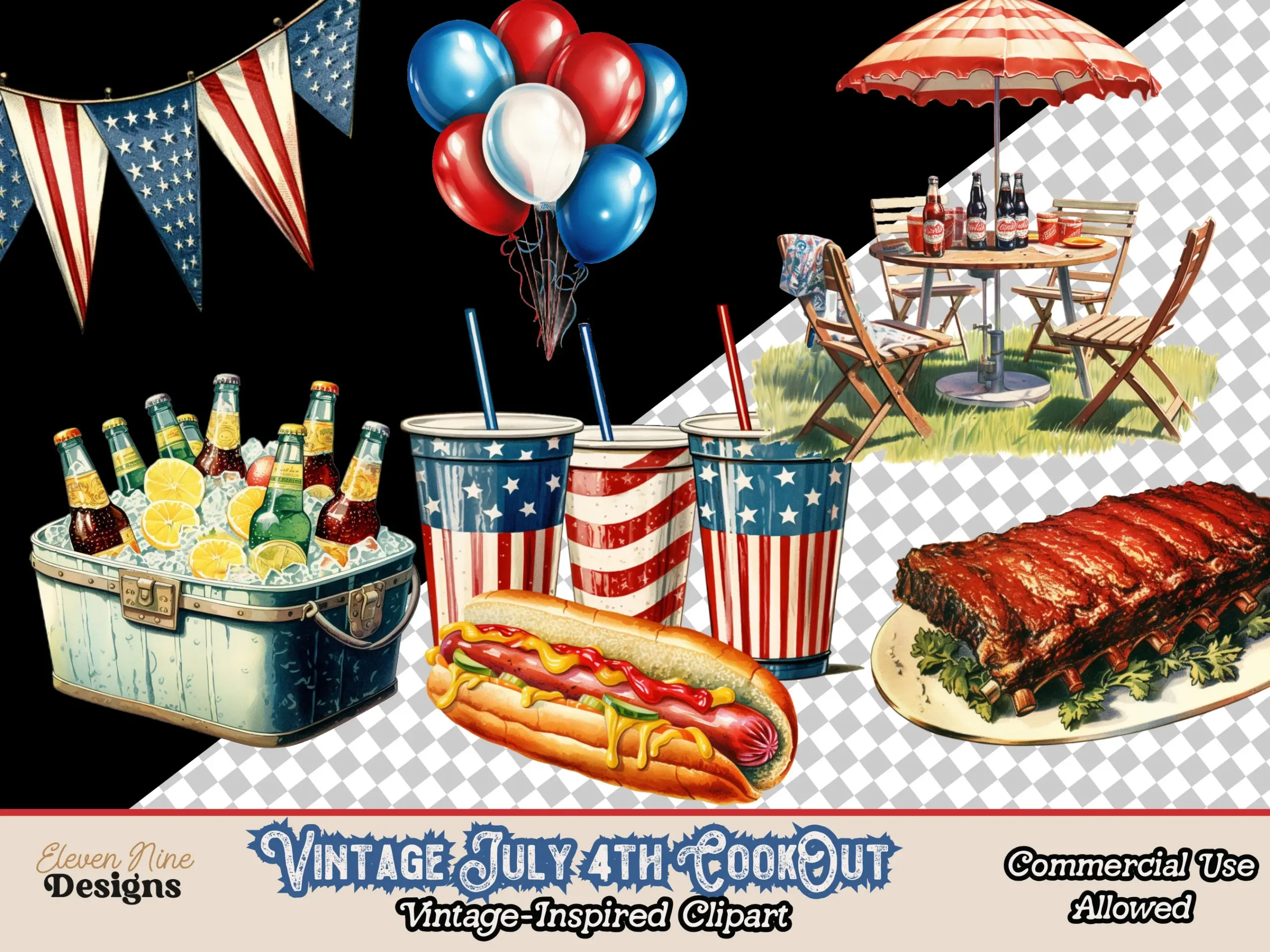 4th of july food and cookout clipart designs 4th of july food and cookout clipart designs