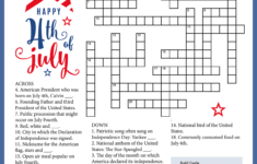 July Fourth Crossword shtml