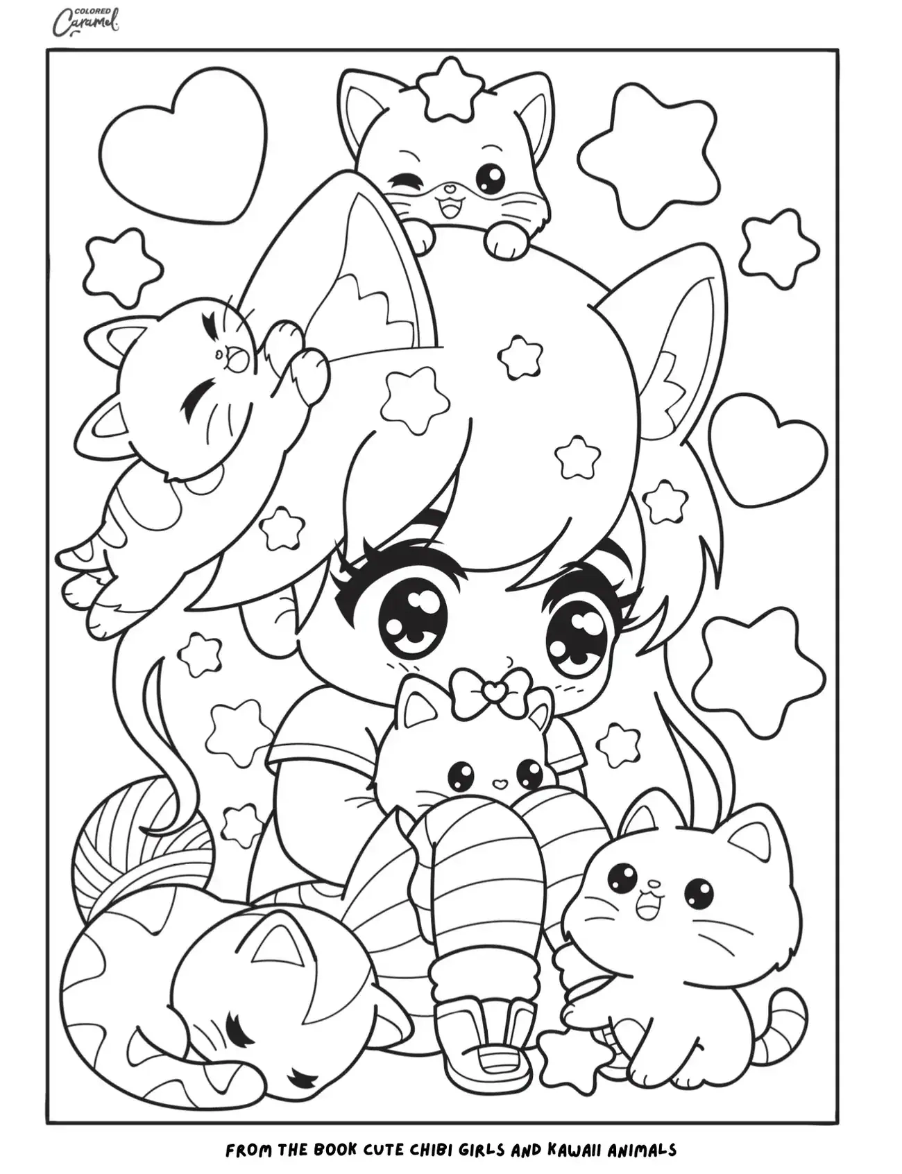 Kawaii Coloring Pages Kawaii Coloring Pages