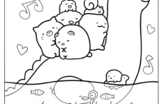 Kawaii Coloring Pages