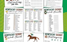 Kentucky Derby Printable
