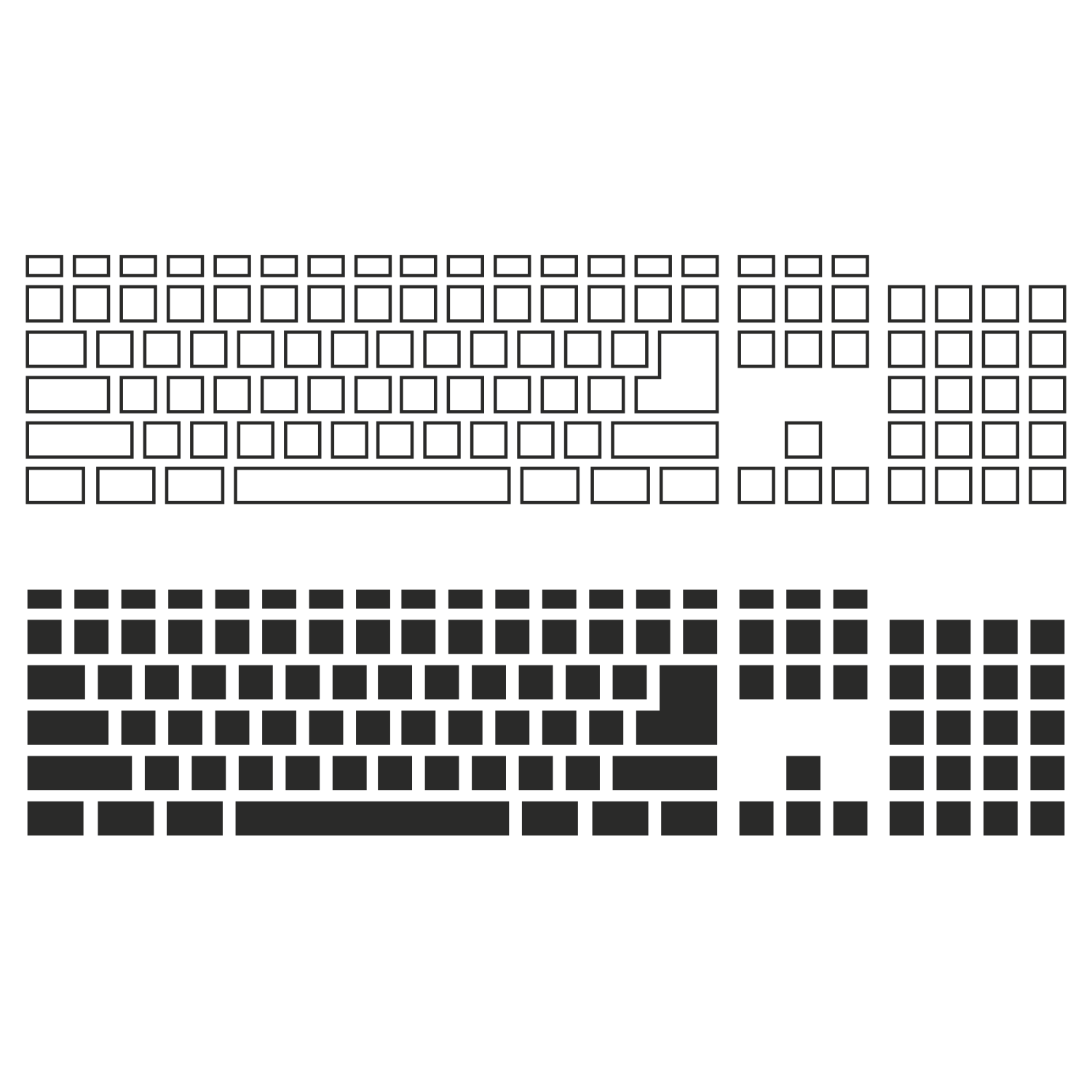 Keyboard Template Keyboard Template