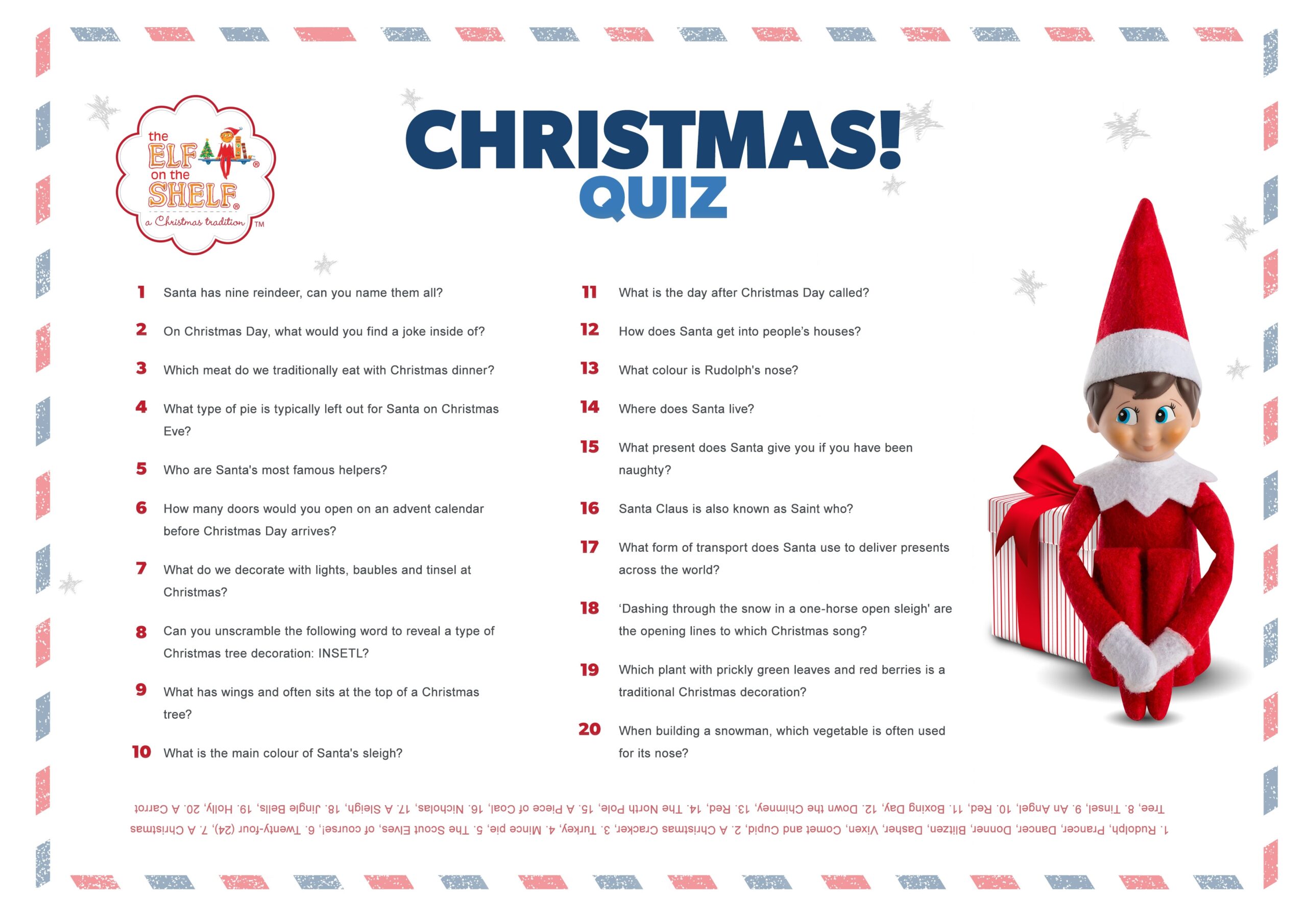 Kids Christmas Quiz Kids Christmas Quiz