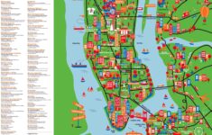 Large Detailed New York Tourist Attractions Map