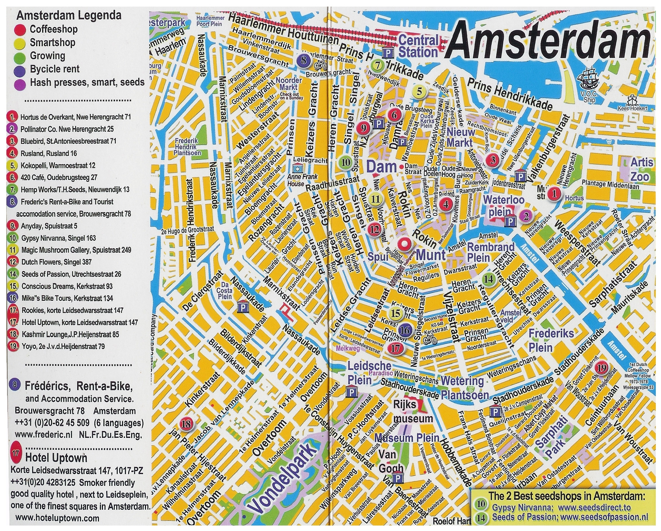 free printable map of amsterdam free printable map of amsterdam