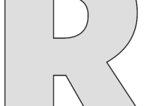 Large Letter Stencils