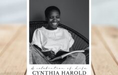 Large Photo Celebration Of Life Program Template