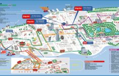 Large Printable Tourist Attractions Map Of Manhattan New York City