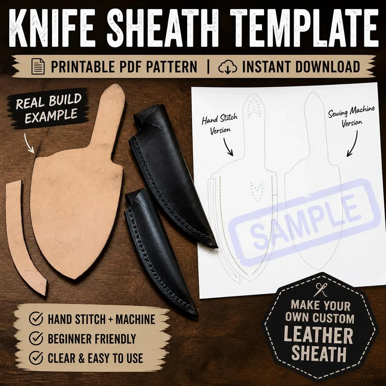 Laser Knife Sheath File Laser Knife Sheath File