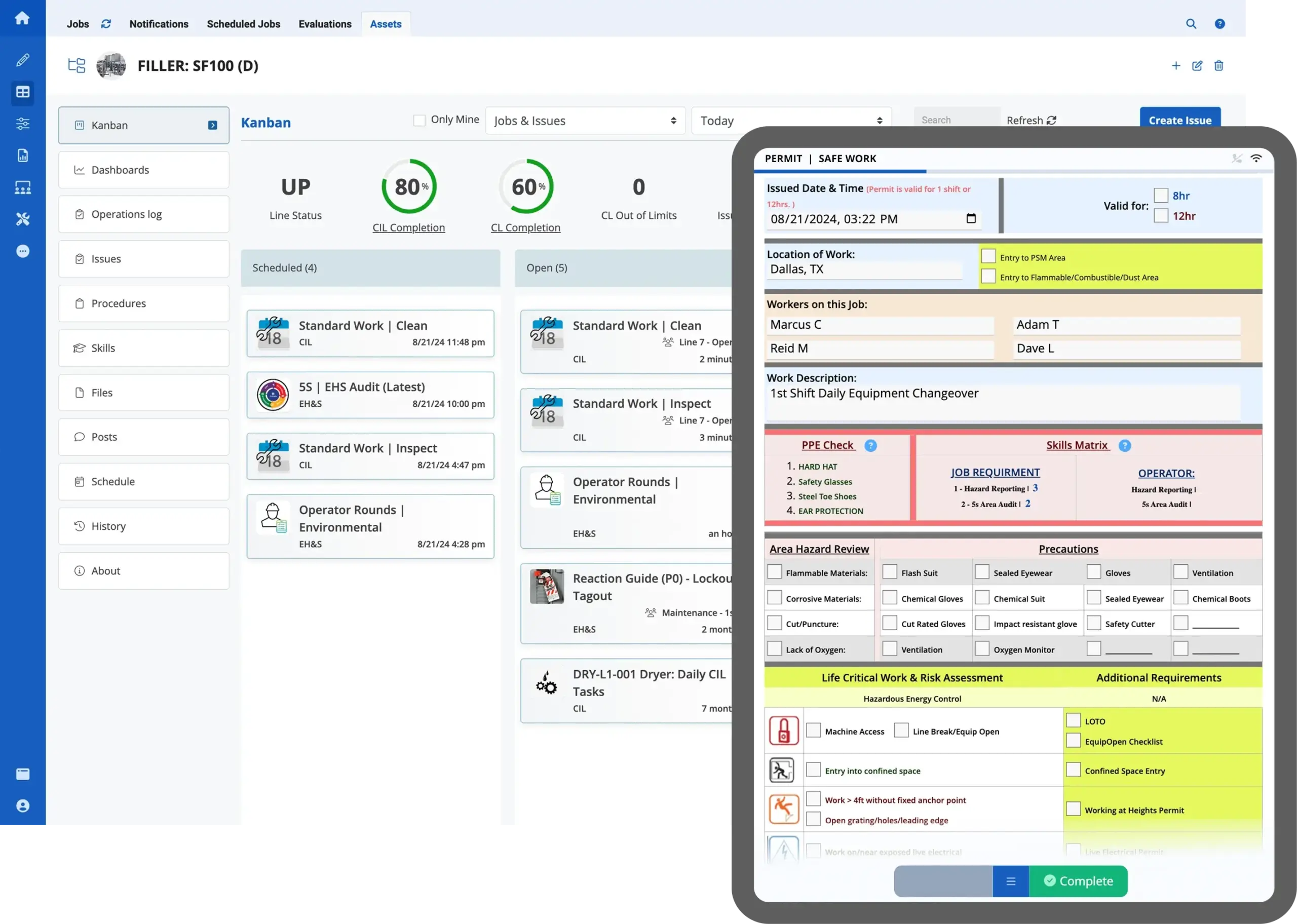 Layered Process Audit Software