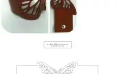 Leather Hollow Out Butterfly Bracelet Pattern Pdf
