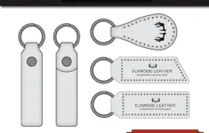Leather Key Tags Free Digital Download Pdf Template