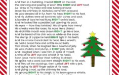 Left Right Christmas Game
