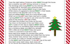Left Right Christmas Game