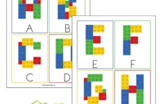 Lego Alphabet Cards