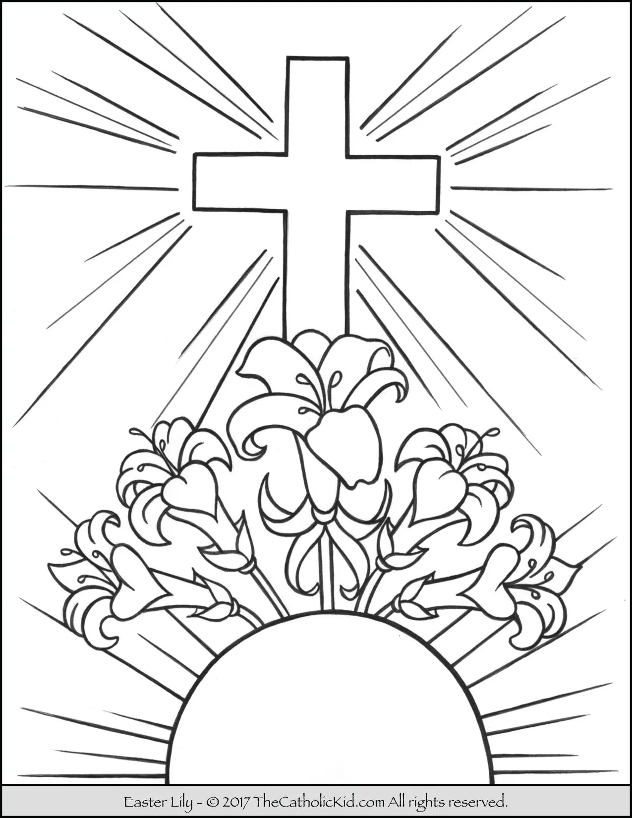 Lent Easter Coloring Pages Download Pack