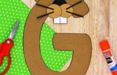 Letter G Groundhog Craft