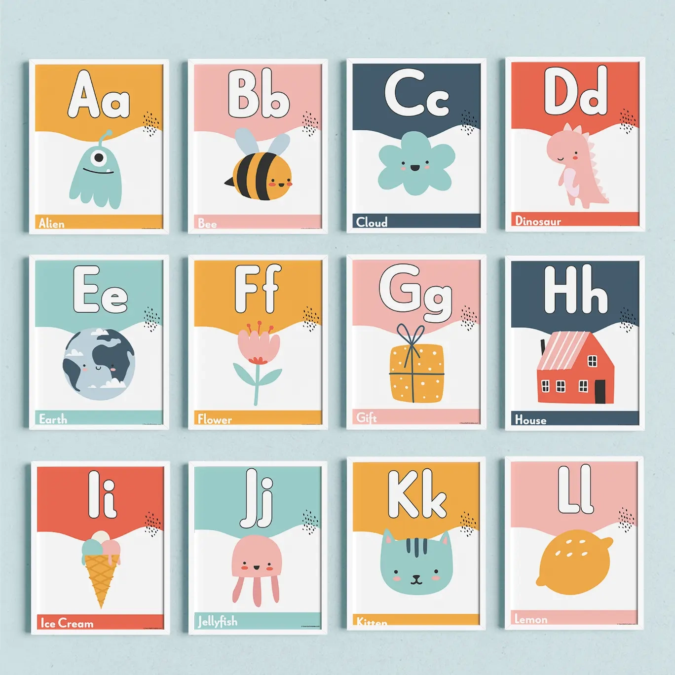 Letters Of The Alphabet Posters Letters Of The Alphabet Posters