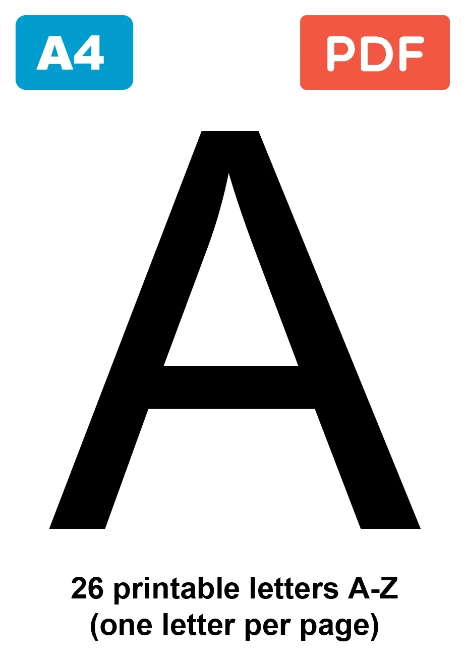 Letters Of The Alphabet Letters Of The Alphabet