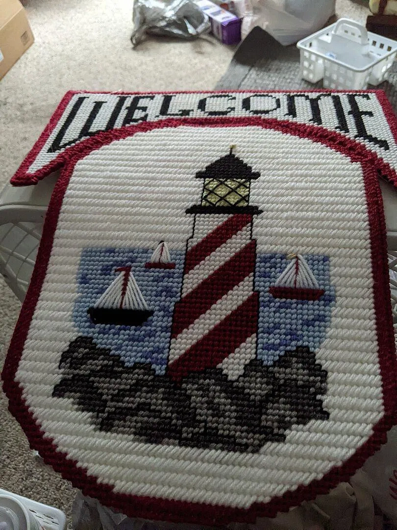 free printable lighthouse plastic canvas patterns free printable lighthouse plastic canvas patterns