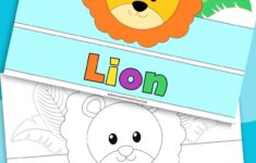 Lion Crown Template Free Printable