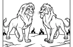 Lion King Coloring Pages