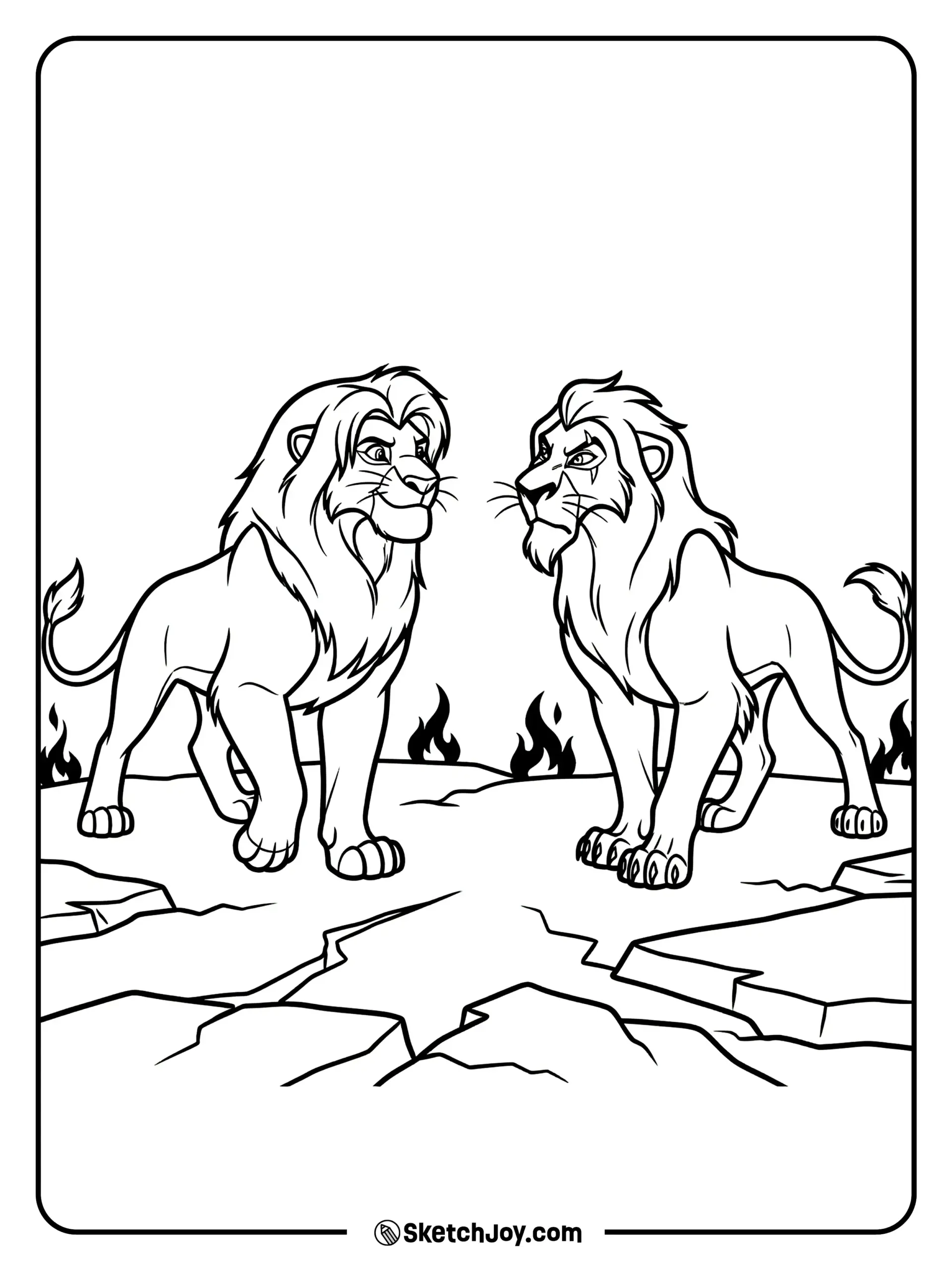Lion King Coloring Pages Lion King Coloring Pages