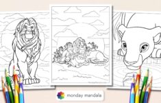 Lion King Coloring Pages