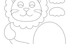 Lion Paper Bag Puppet Craft With Free Printable