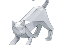 Low Poly Cat 3d Papercraft