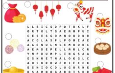 Lunar Chinese New Year Word Search