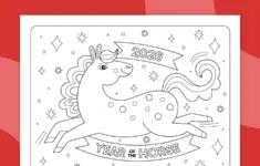 Lunar New Year Coloring Page