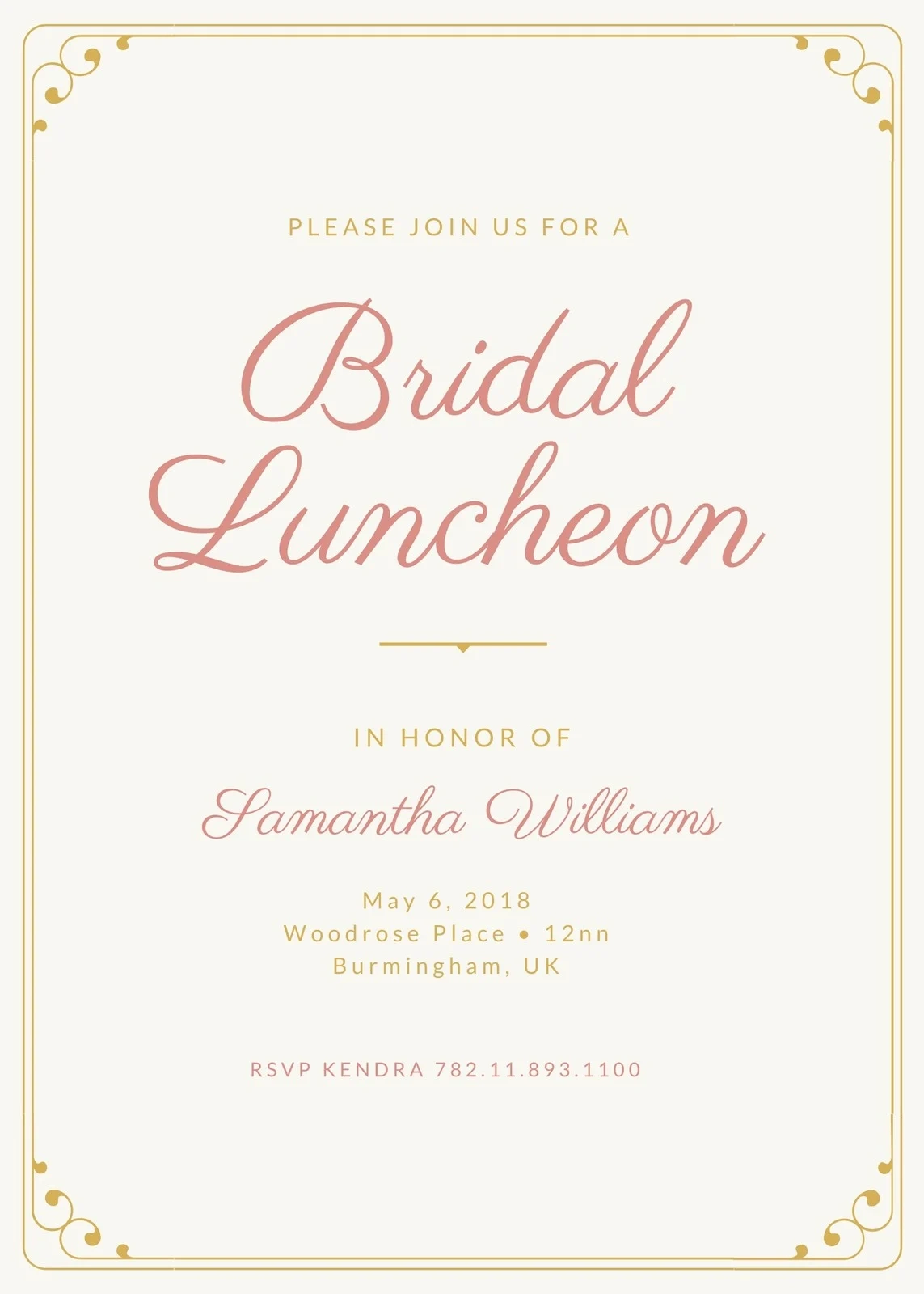 Luncheon